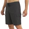 Quiksilver Costume da bagno da uomo, vestibilità regolare, vita fissa, UPF 50, ad asciugatura rapida, pantaloncini da surf (32-40), Cancello di ferro - cucitura esterna 55,9 cm, 33