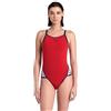 Arena Costume da bagno donna Icons, Rosso/blu marine, 42