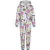 Squishmallows Cloud 100% Poliestere Morbido Tutina con Cappuccio per Ragazze, White, 10-12 Anni: 152cm, Bianco