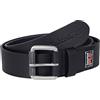 Timberland PRO Men's 38mm Boot Leather Belt 38 (38 mm), Stivali, Pelle, Nero, 38W x 33L Uomo