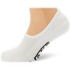 Vans Logo classico No Show, Bianco, M, bianco, M