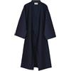 thefancypumpkin Fancy Pumpkin Kimono giapponese Robe Long yukata Pigiama-TAGLIA M, Blu Navy