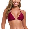 RELLECIGA Costume Donna Reggiseno Bikini Triangolo Top