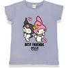 Sabor Maglietta Hello Kitty Bambina - T Shirt Bambina Lilla Ufficiale - T Shirt Ragazza con Stampa Colorata in Cotone Morbido - Gadget Hello Kitty Compleanno (IT, età, 5 Anni, 6 Anni, Regular, Lilla)