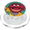Disney The Muppets Animal Electric Mayhem Big Face Green PopSockets PopGrip per MagSafe