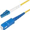 StarTech Cavo Fibra Ottica Monomodale OS2 5m LC a SC 9/125 Simplex LSZH