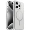 OtterBox Custodia Trasparente per iPhone 15 PRO (Only) Symmetry Series - (Trasparente), Si aggancia a MagSafe, Ultra Sottile, Bordi rialzati per Proteggere Fotocamera e Schermo