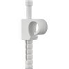 REV Ritter 0508096555 - Staffe 9 mm, scatola da 25 pezzi, colore: Bianco