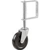 Select Hardware 9785 - Ruota per cancello a molla, colore: nero