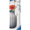 Ravensburger - Puzzle 3D Vase Design: Stripes Blue, Puzzle 3d Adulti, Modellismo Da Costruire Adulti Di 162 Pezzi, Regalo Adulti, Idee Regalo