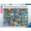 Ravensburger - Puzzle Libreria delle Curiosità, 1000 Pezzi, Puzzle Adulti e Ragazzi, Idea Regalo per Lei o Lui, 70x50 cm