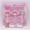 Sanrio Set di 3 ganci My Melody Japan NUOVI personaggi Sanrio JPN
