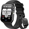 Blackview Smartwatch Uomo Donna, Effettua e Rispondi alle Chiamate,1,91'' Orologio Intelligente 100+ Modalità Sportive/Sonno/Cardiofrequenzimetro/SpO2/ Torcia per Android IOS