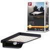 Paulmann 95393 Lampada da esterni solare LED Solveig con rilevatore di movimento IP44 angolare incl. 1x4,8 Watt nero plastica 3000 K
