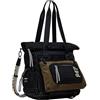 Desigual borsa a tracolla Modularis Termo Voyager Backpack Black nero