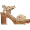 REFRESH - Sandali Donna Taupe - Scarpe comode e versatili - Moda casual - Modello 17528101 (Misurare 41)