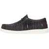HEYDUDE Hey Dude Wally Stretch Sox - Scarpe Uomo Slip-On - Mocassinio, Black/White, 40