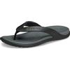 Crocs Infradito Coast da uomo, nero/grigio ardesia, taglia 40, Nero Ardesia Grigio, 41/42 EU