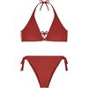 Emporio Armani Triangle+High Waist Brief Bikini Set di Bikini Donna (Pacco da 1)
