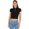 Calvin Klein Variegated Rib Half Zip Top J20j223564 Altri Top Donna