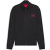 HUGO Laze Zip Jacket Loungewear_Giacca, Black1, XXL Uomo
