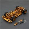 Telaio in Metallo per Auto RC 1/28 Alta Precisione per Pista, Hobbisti