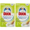 Duck Fresh Stickers Strisce Adesive Gel Igienizzanti Wc, Profumo Lime, 3 Pezzi