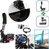 Topteng 14Bit USB3.0 SIM Freno a mano per Racing Games Wheel Stand G29 PS4/PS5 Blu T9