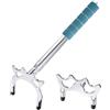 CAQYPVH Ponte per Stecca da Biliardo in Acciaio Inox, Testa Telescopica per Stecca da Biliardo, Accessorio di Supporto Retrattile per Uso Interno, Adatto, Style a