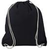 CQXSYTBN Sacca Sportiva Cotone Borsa Zaino 35x40cm Nero Chiaro 1 Pezzo
