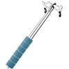 CAQYPVH Biliardo Bastone Ponte Telescopico con Testa in Acciaio Inox Regolabile Impugnatura Comoda Antiscivolo Utile per Pratica Quotidiana Giochi in Club SES, Style a