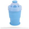 Domary Tazza di Ghiaccio Pieghevole con Cannuccia in Silicone Macchina per Ghiaccio Portatile 2 in 1 e Tazza per Bere Viaggi e Campeggio (Gialla)
