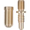 GALPADA Connettore in Ottone per Stecca da Biliardo Viti Cilindriche Oro, Accessorio Elegante Che Migliora Le Prestazioni e L'esperienza di Gioco in Sala Biliardo