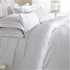 Emma Barclay Dorchester Copripiumino Matrimoniale in 100% percalle di cotone, 1000 fili, bianco, super-king