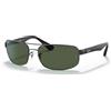 RAY-BAN Ray Ban RB 3445 - 002/58 Occhiali da Sole