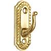 Merriway Bulk Hardware BH01618 Ganci Decorativi per Tendaggi in Stile Georgiano, Ottone, 50 mm, Bianco, Set di 2