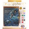 DIAMANTINY Harry Potter - Wizarding Foundation Flying Car - Kit crea il Mosaico, Attività Crystal Art, Diamond Painting, 1 Quadro A4, Multicolor, 21 x 29,7 cm, 21014
