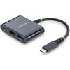 StarTech Adattatore multiporta StarTech.com da USB-C a HDMI con potenza di ricarica PD da 140 W, HDMI 4K a 60 Hz, hub USB a 5 Gbps, mini dock per MacBook / Dell / Thinkpad / HP / iPad / tablet, con cavo, USB 3.2 Gen 1 (3.1 Gen 1) Type-C, 140 W, nero, 5 …