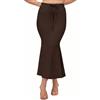 ALYNE Saree Shapewear - Sottogonna Modellante da Donna, in Misto Sari, Marrone, Large