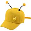 TEMPNAP Cappello da Sole Creativo per Ragazzo Ragazza con Antenne Cotone Cappello Punta Regolabile per età Anni per attività all Aperto e Vacanze Giallo Rete