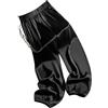 IKFGTJRE Pantaloni Estivi da Donna in Seta Ghiaccio Pantaloni A Campana in Seta Acetato Ghiaccio Fresco Estivo for Le Donne alla Zuava in Raso Larghi Lisci for per Viaggiare