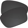 EZReplace Lenti di ricambio per occhiali da sole Ray-Ban Andy RB4202, 55 mm, Nero carbonio., Taglia unica