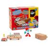 Giochi Preziosi I Puffi - Grande Puffo da 5,5 cm con Mini Playset Del Suo Laboratorio Ricco Di Accessori, Per Bambini A Partire Dai 3 Anni