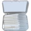 ADRLOPFE Scovolini Dentali 30 pezzi di spazzolini interdentali for la pulizia dei denti(0.7mm white)