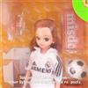 Takara Tomy Bambola Licca Real Madrid & Mister Donut Collaboration Coppa del Mondo di...