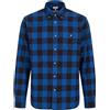 WOOLRICH - Camicia a quadri - Blu china