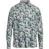 XACUS - Camicia fantasia - Grigio chiaro