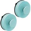flintronic 2 Pezzi Ganci Adesivi, Gancio a Ventosa, Asciugamano Gancio Autoadesivo, Autoadesivo Forte Nessuna Perforazione Gancio per Bagno, Cucina, Servizi Igienici, Cucina, Ufficio(Blu)