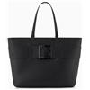 Armani Exchange Essential, Susy, square logo - AcquistandoM Da donna, Black,