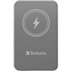 Verbatim Charge 'n' Go Magnetic Wireless Power Bank 5000 Grey